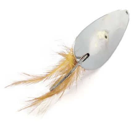 Vintage Tony Accetta Weed Doger, 3/4oz nickel fishing spoon #20888