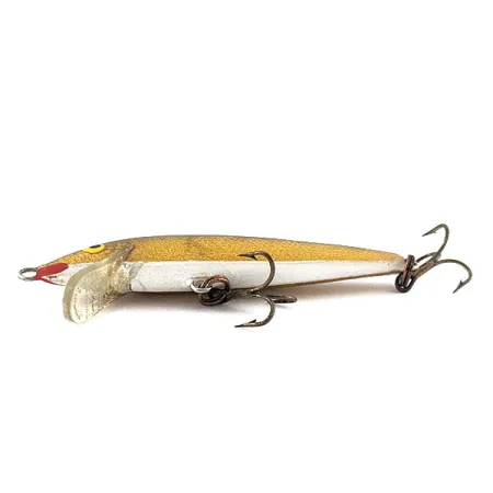 Vintage Rapala Original Floater F7 (Finland), 1/8oz G (Gold) fishing lure #20899