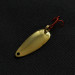 Vintage  Acme Wonderlure, 1/32oz gold fishing spoon #20901