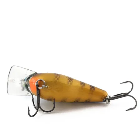 Vintage Strike King KVD 1.5 Silent square bill, 2/5oz Bluegill fishing lure #20903