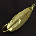 Vintage   Johnson Silver Minnow, 2/5oz gold fishing spoon #20911