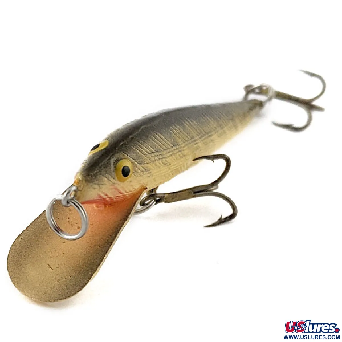 Vintage Vintage Bill Norman Shiner Minnow, 3/32oz grey/bone