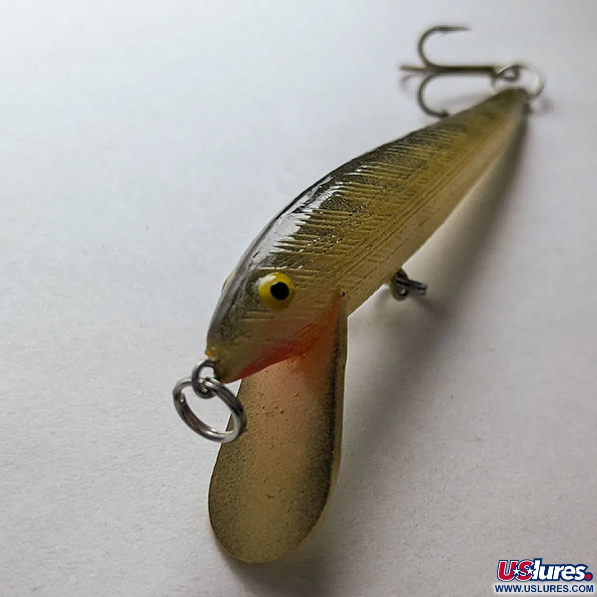 Vintage Vintage Bill Norman Shiner Minnow, 3/32oz grey/bone