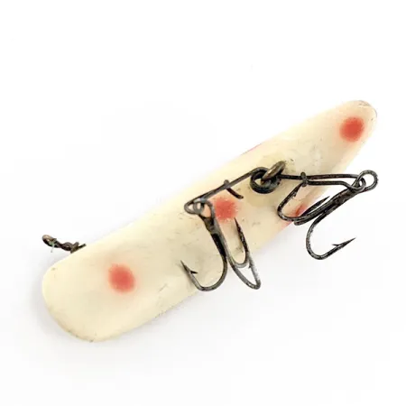 Vintage Yakima Bait FlatFish F7, 1/8oz Bone fishing lure #20940