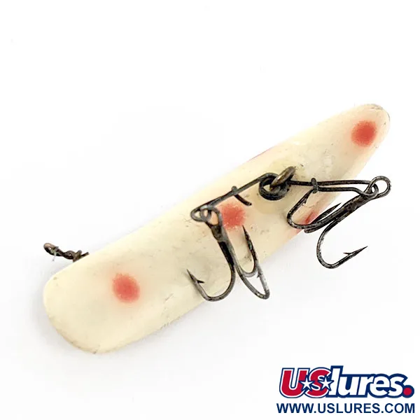 Vintage  Yakima Bait FlatFish F7, 1/8oz Bone fishing lure #20940