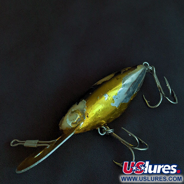 Vintage    Storm Original Hot'N'Tot Thin Fin, 2/5oz Gold fishing lure #20942