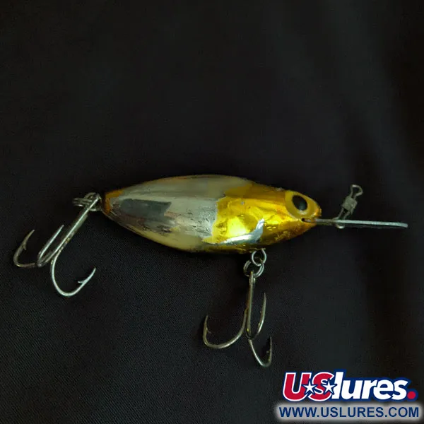 Vintage    Storm Original Hot'N'Tot Thin Fin, 2/5oz Gold fishing lure #20942