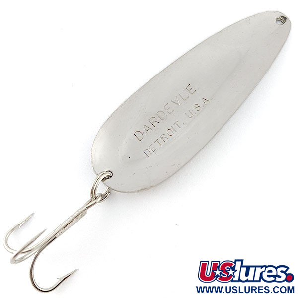 Vintage  Eppinger Dardevle, 1oz nickel fishing spoon #20946