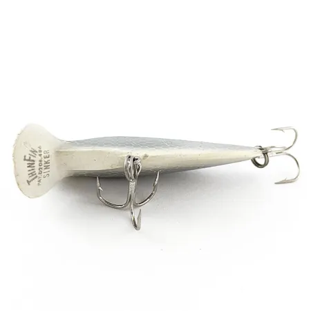 Vintage Storm Original Thin Fin, 1/4oz silver fishing lure #20949