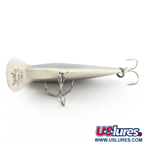 Vintage   Storm Original Thin Fin, 1/4oz silver fishing lure #20949