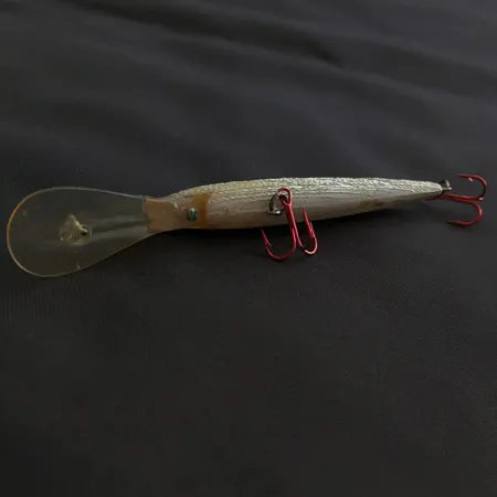 Vintage Bill Norman Deep Shiner Minnow, 1/3oz Blue fishing lure #20963