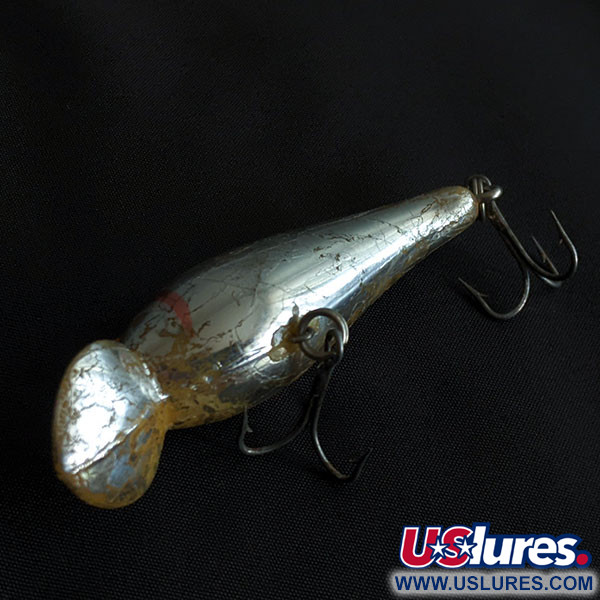 Vintage   Bomber model A, 2/5oz silver fishing lure #20965