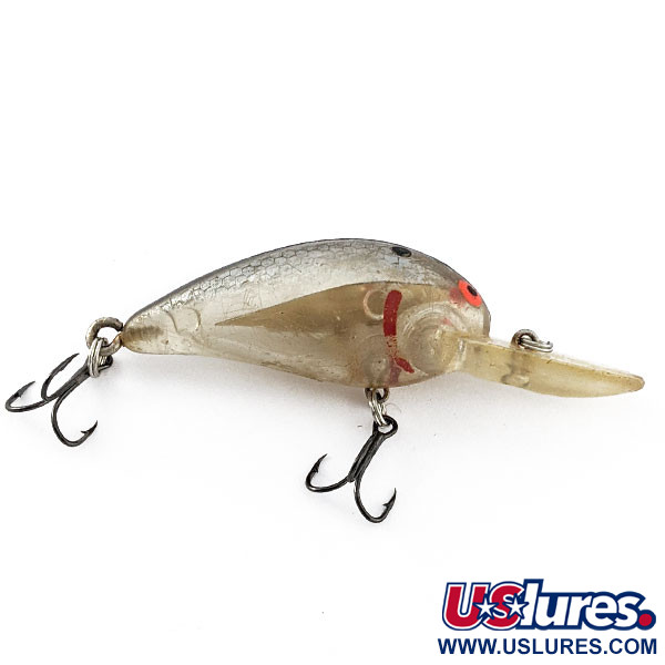 Vintage   Bomber model 6A , 1/3oz Silver Flash fishing lure #20971