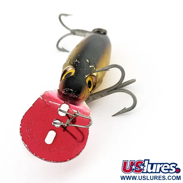 Vintage   The Producers Double-Downer, 1/4oz gold fishing lure #20975