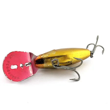 Vintage The Producers Double-Downer, 1/4oz gold fishing lure #20975