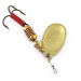 Vintage   Mepps Aglia 3, 1/4oz red/gold spinning lure #20977