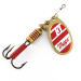 Vintage   Mepps Aglia 3, 1/4oz red/gold spinning lure #20977