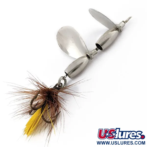 Vintage  Hildebrandt Spinners Hildebrandt, 1/4oz nickel fishing spoon #20982