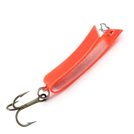 Vintage Luhr Jensen Super-Duper 506, 1/4oz hot pink UV fishing spoon #20997