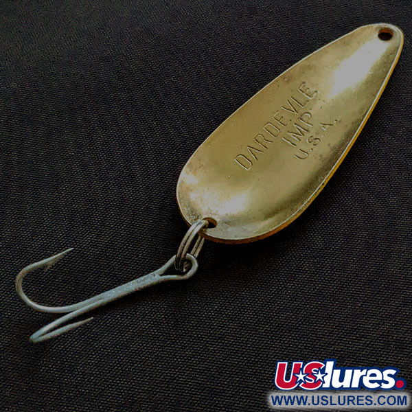 Vintage  Eppinger Dardevle Imp, 2/5oz Five of Diamonds fishing spoon #21000