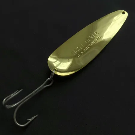 Vintage Eppinger Dardevle Troll Devle, 1 1/3oz Fire tiger fishing spoon #21003