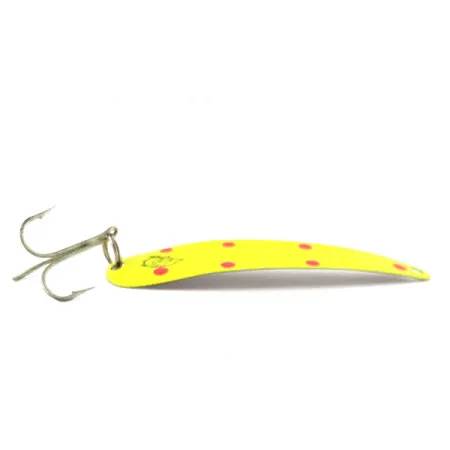 Vintage Eppinger Dardevle Junior Flutter Devle, 3/16oz Clown fishing spoon #21004