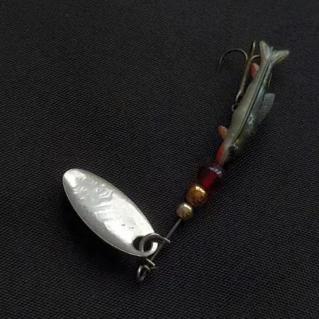 Renosky Lures Swiss Swing 0 Mino, 3/64oz nickel spinning lure #21016