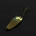 Vintage   Seneca Little Cleo, 3/16oz gold fishing spoon #21017