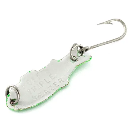 Vintage Shoff's Big Triple Teazer, 1/32oz fishing spoon #21025