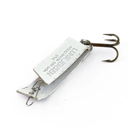 Vintage Luhr Jensen Super-Duper Magnum cast, 1/4oz pstrąg fishing spoon #21028