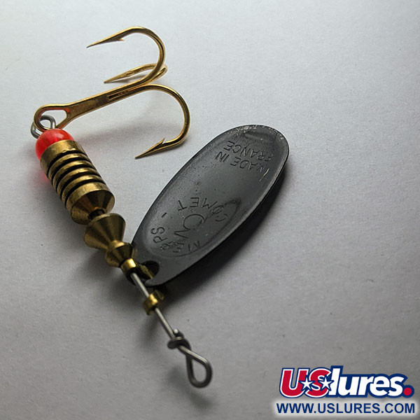 Vintage   Mepps Black Fury 3, 1/4oz black/red spinning lure #21049