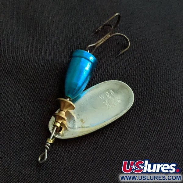 Vintage   Blue Fox Super Vibrax 3, 1/4oz silver/blue spinning lure #21052