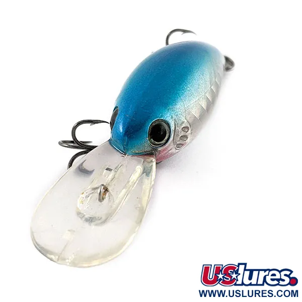 Vintage   Renegade Crank , 1/3oz rainbow blue fishing lure #21055