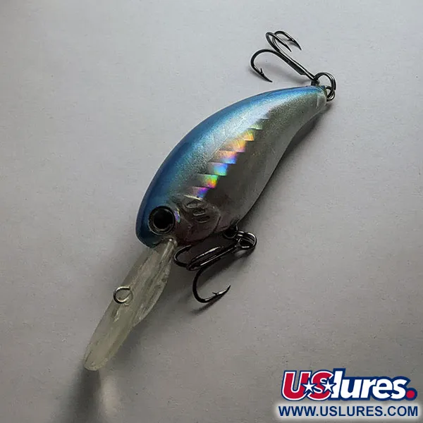 Vintage   Renegade Crank , 1/3oz rainbow blue fishing lure #21055