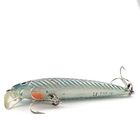 Vintage Rebel Ghost Minnow, 1/8oz blue fishing lure #21056