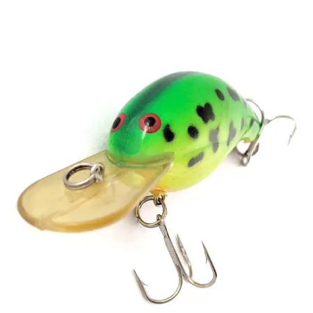 Vintage Mister Twister Sportfisher Deep Diver (Japan), 1/3oz Fire tiger fishing lure #21058
