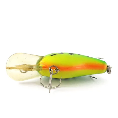 Vintage Mister Twister Sportfisher Deep Diver (Japan), 1/3oz Fire tiger fishing lure #21058
