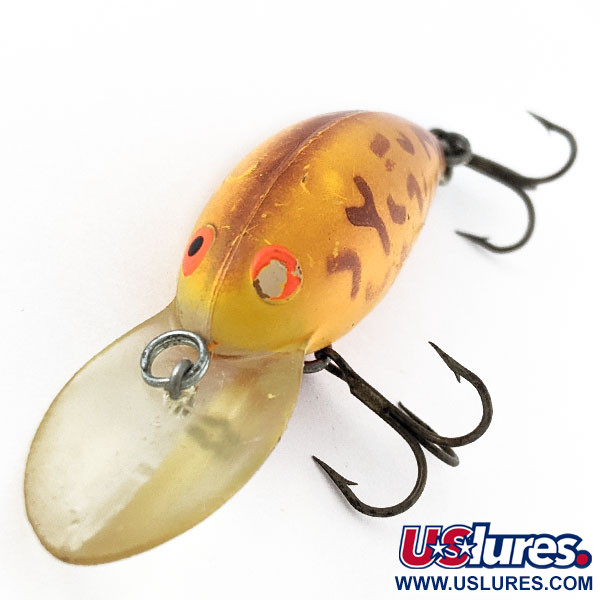 Vintage   Bomber model 7A , 1/2oz brown tiger fishing lure #21065