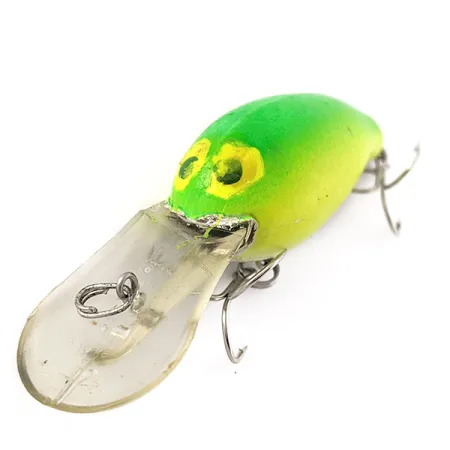 Vintage Norman Deep Middle N UV, 1/3oz Chartreuse UV fishing lure #21066