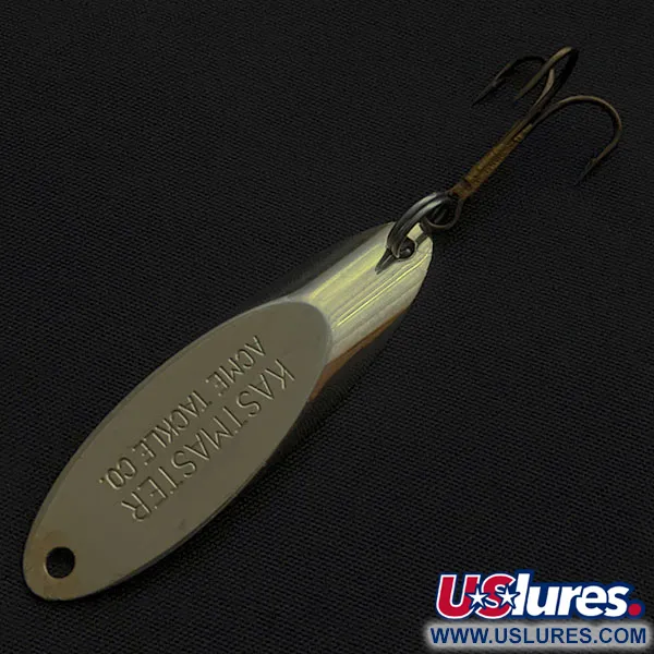 Vintage Acme Kastmaster, 3/8oz gold fishing spoon #21069