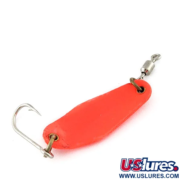 Vintage Martin Tackle RMA Reel Magic UV, 3/64oz hot pink UV fishing spoon #21093