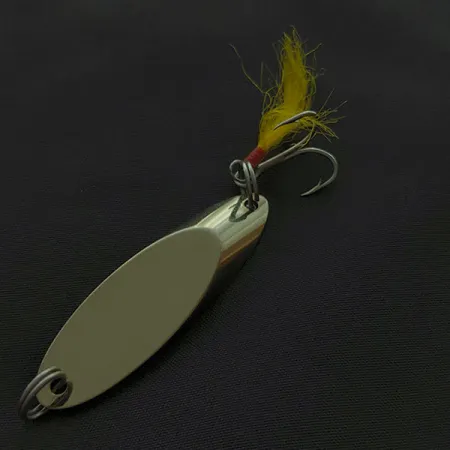 Vintage Mister Twister Sportfisher, 1/2oz gold fishing spoon #21095