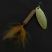 Vintage  Yakima Bait Worden’s Original Rooster Tail, 2/5oz gold/brown spinning lure #21099