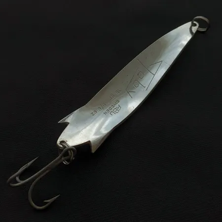 Vintage Abu Garcia Abu Toby, 2/3oz silver fishing spoon #21100