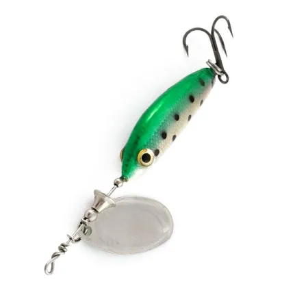 Vintage Bagley's Bang O Spin, 3/16oz Rainbow trout spinning lure #21102