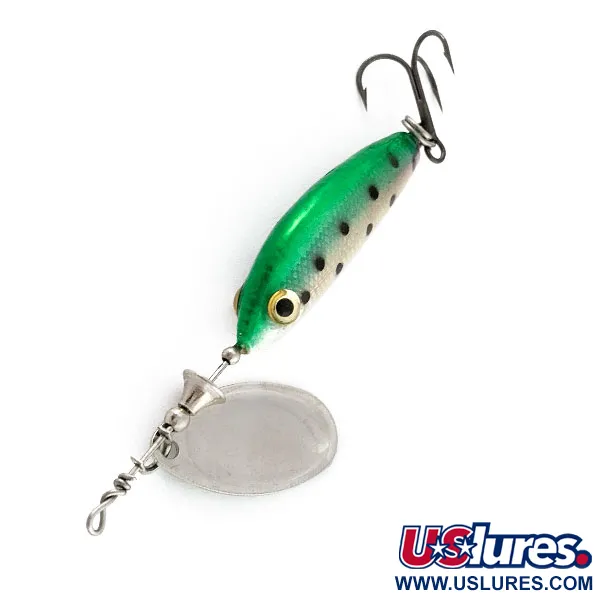 Vintage   Bagley's Bang O Spin, 3/16oz Rainbow trout fishing lure #21102