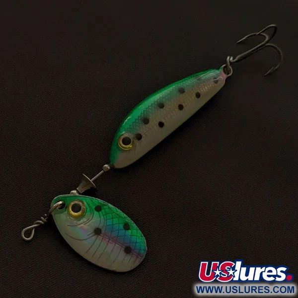 Vintage   Bagley's Bang O Spin, 3/16oz Rainbow trout fishing lure #21102