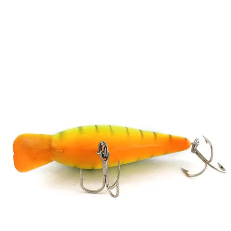 Vintage Norman Big N, 1/2oz Fire tiger UV fishing lure #21104