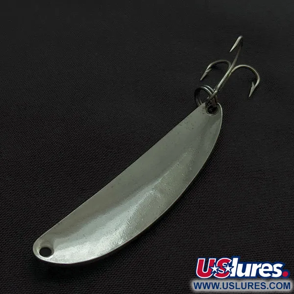 Vintage Acme Side-Winder, 1/3oz nickel fishing spoon #21109