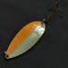 Vintage   Mister Twister Shelby Sportfisher UV, 3/4oz silver/orange UV fishing spoon #21112